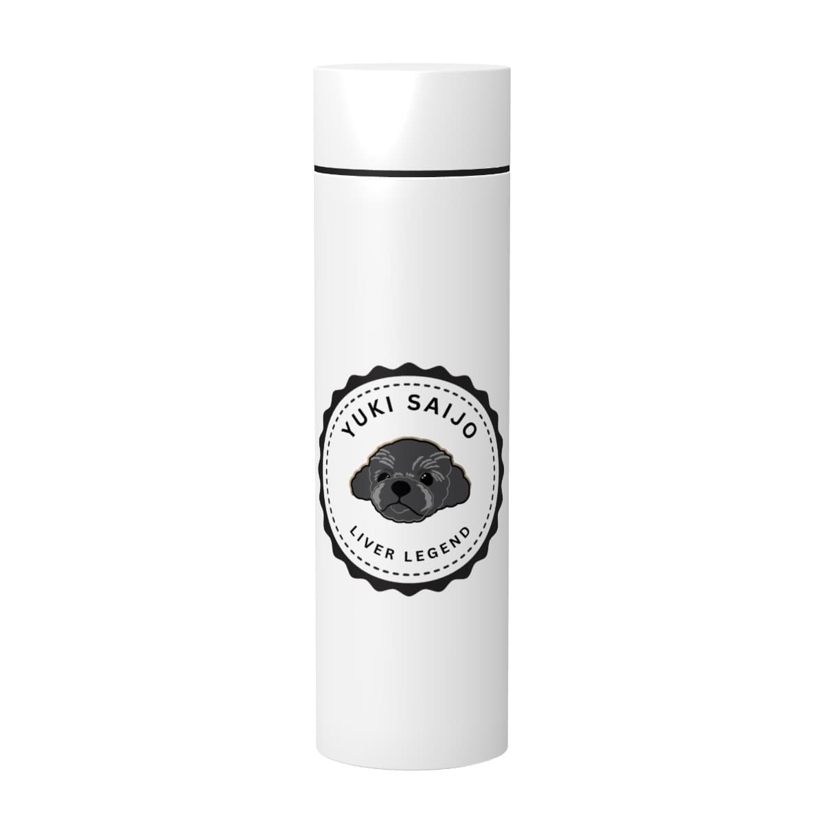 ステンレスボトル(370ml)(白)